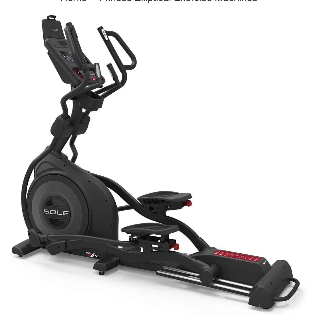 Sole E95 Elliptical - Commercial Grade