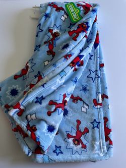 Sesame Street Elmo Throw Blanket 50” x 60”