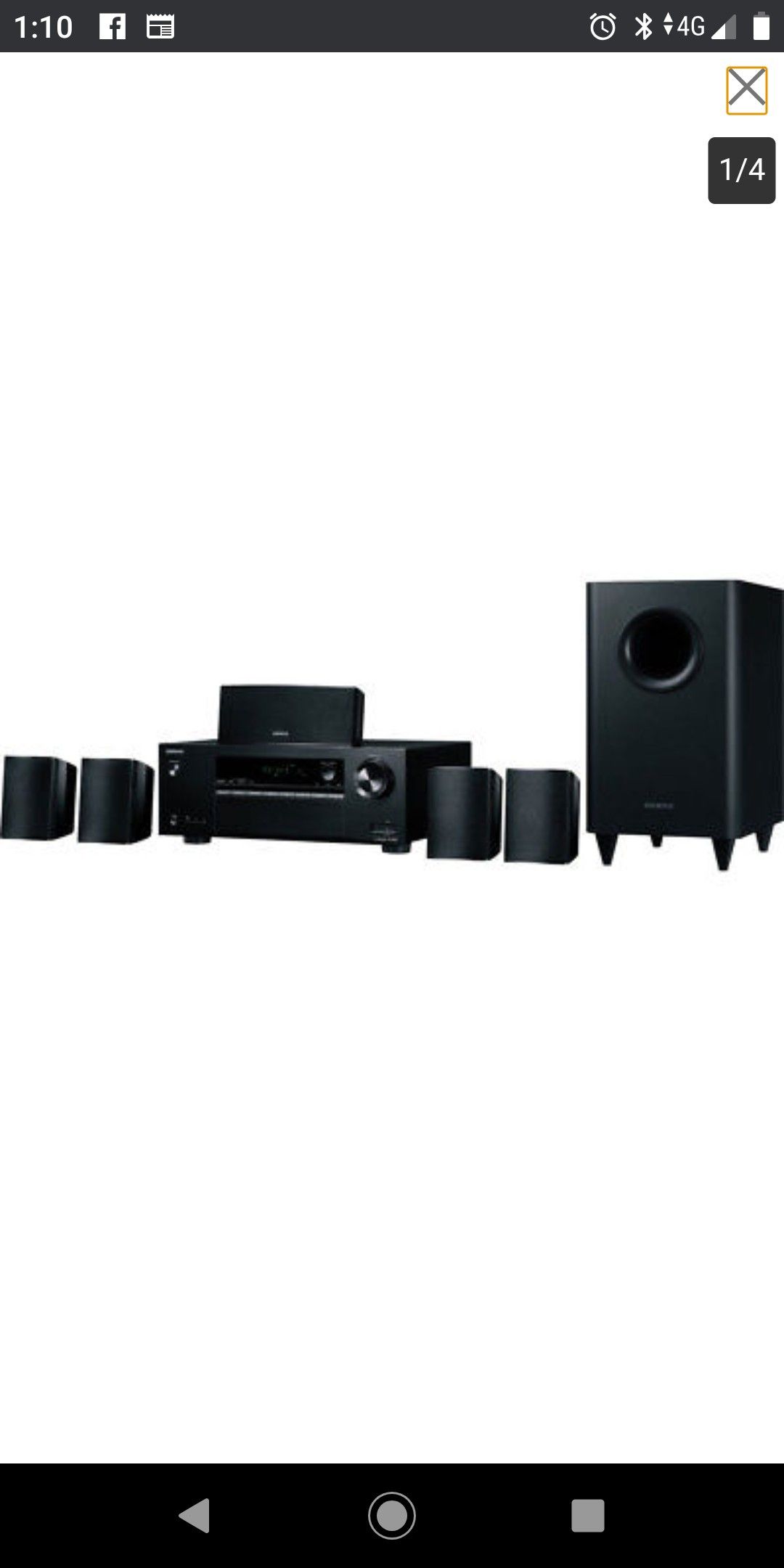 Onkyo HTR397 5.1 Surround Sound System for Sale in Pompano Beach, FL