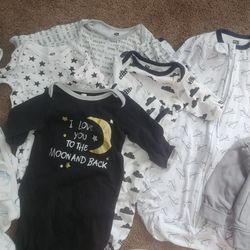 0 To 6month Sleepwear, Robe And Sweater