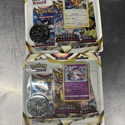 Pokemon TCG: Sword & Shield—Astral Radiance Three-Booster Blister
