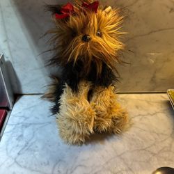 Bearington Chewie Yorkshire Terrier Plush Stuffed Animal Puppy Dog 13”