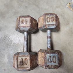 40lb Dumbells