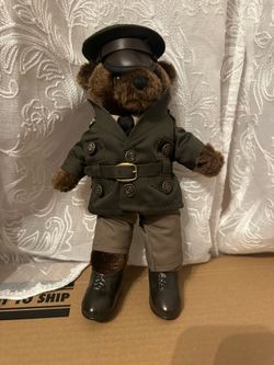 Small Army Teddy Bear