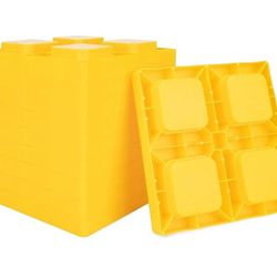 10 Camco Leveling Blocks And Carry Bag. 