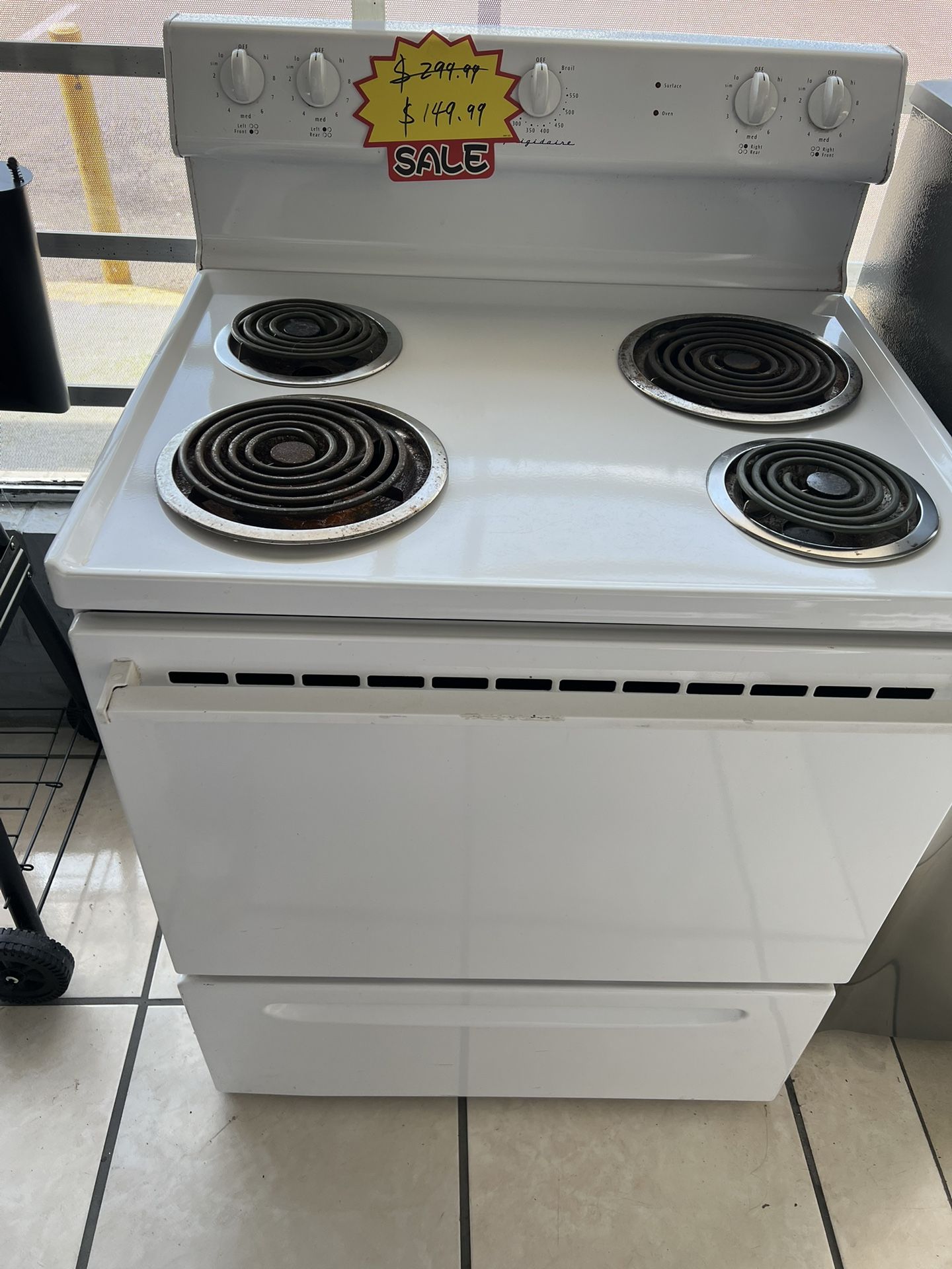 Electric range