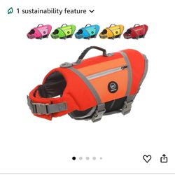 Dog Water Vest , Emust , New , Orange 