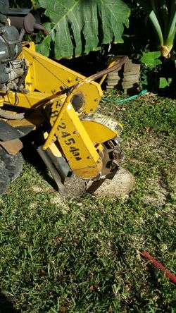 Stump grinding