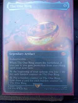 The One Ring MTG LTR Bundle Promo Card