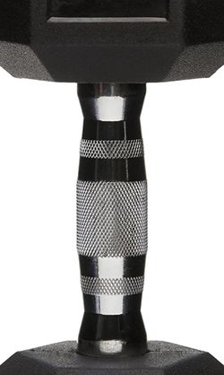 25 Lbs. Rubber Dumbbell (2)