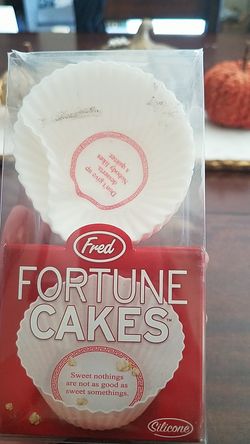 Silicone fortune cupakes cups