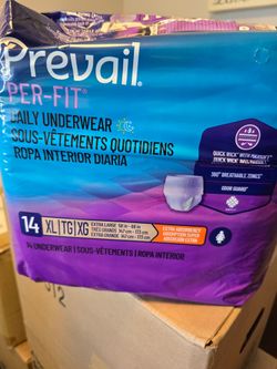 Prevail adult diapers