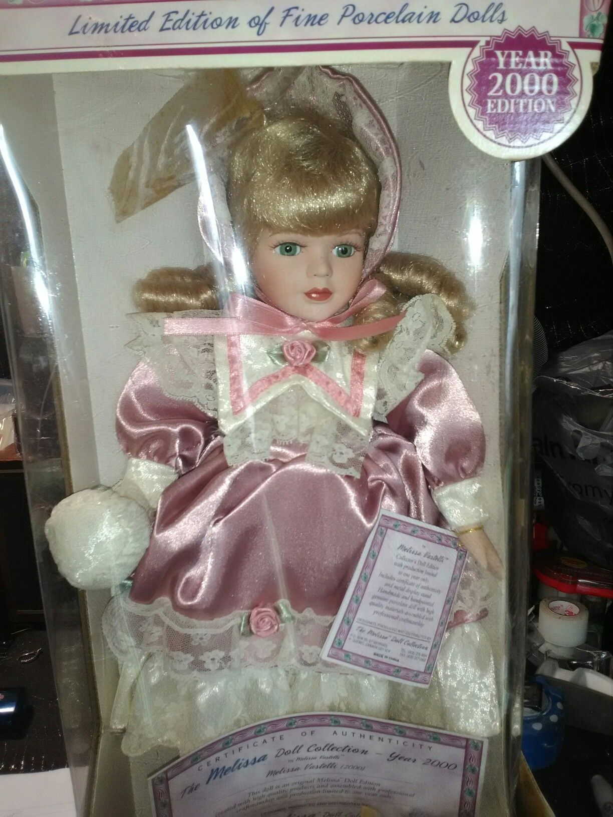Limited edition porcelain doll