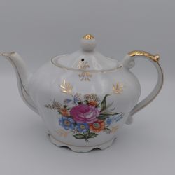 Beautiful Vintage Musical Teapot Made In Japan