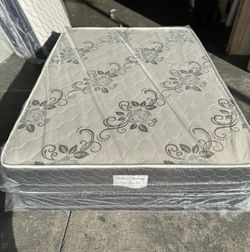Mattress And Box Spring 