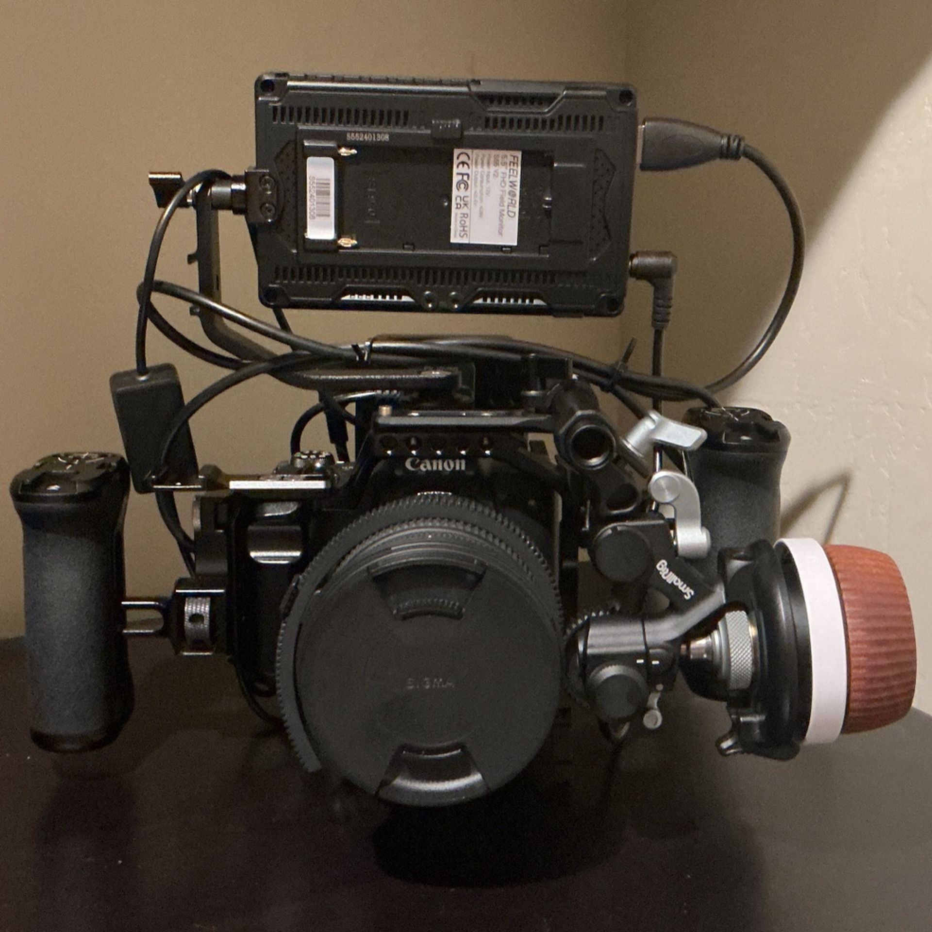 Canon M50 Smallrig Setup Canon M50 Full Video Rig – Sigma Lens