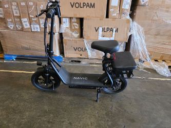 Electric Scooter With Seat