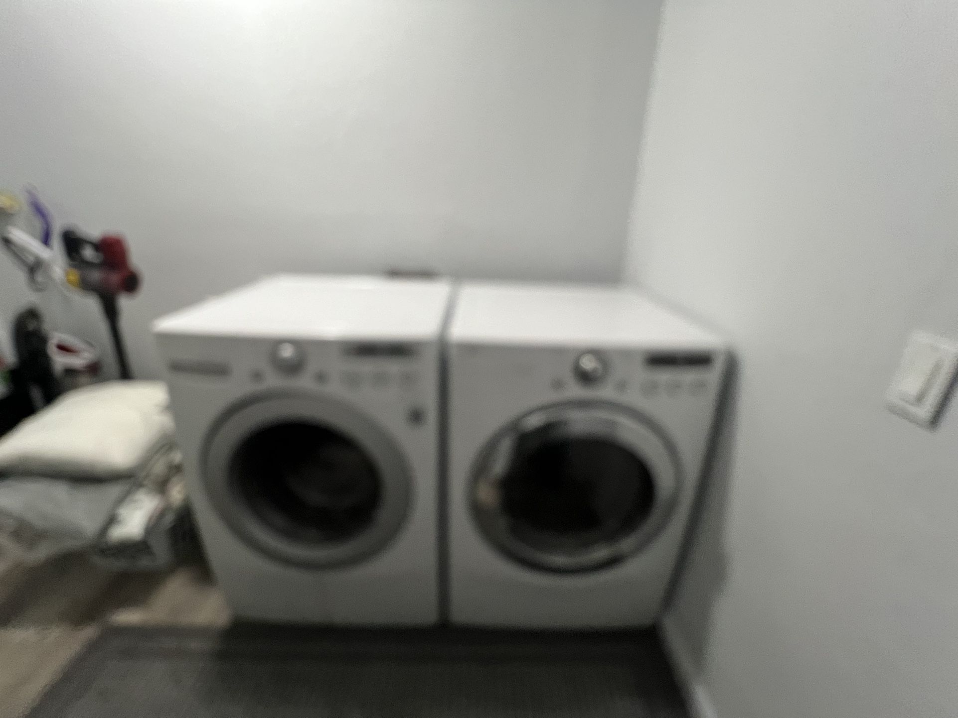 LG Front Load Washer Dryer.