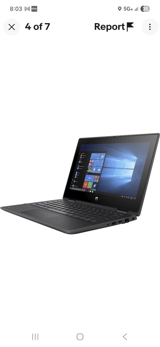 Hp 2n1 Laptop & Touch Tab 360 Flip Win 11 Factory Reset Has Office For School & Business Clean Still Has Warranty Perfect Super Fast Hp