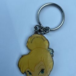 Disney Tinker Bell Keychain Metal 2.5”