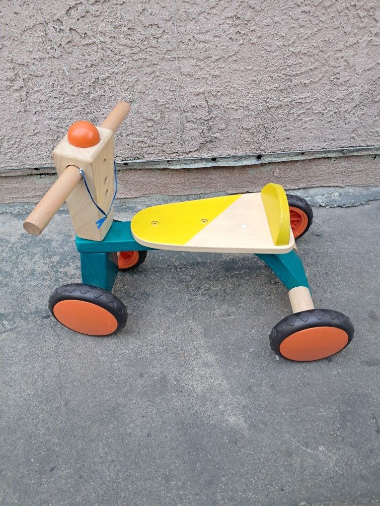 Wooden Baby Tricycle