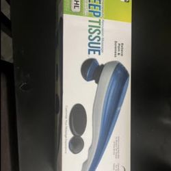 Wahl Deep Tissue Corded Long Handle Percussion Massager, Handheld Therapy with Variable Intensity to Relieve Pain in The Back, Neck, Shoulders, Muscle