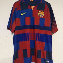 Nike FC Barcelona 20th Anniversary Mashup Jersey 