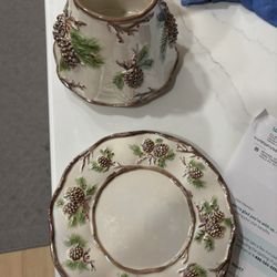 Ceramic Candle Holder/lamp