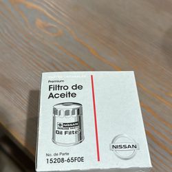 Nissan Engine Oil Filter