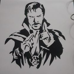 Doctor STRANGE & Incredible Hulk Decal for Car $30 Each, Its 12 Inches by 12inches! Water PROOF! I Make Decals For Cars!
