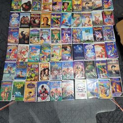Hard To Find Vintage VHS Disney Collection!