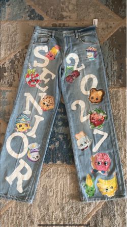 Custom senior jeans!