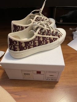 Christian Dior Shoes Women Burgendy