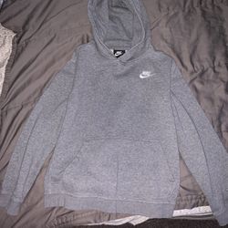 Nike grey kids hoodie 