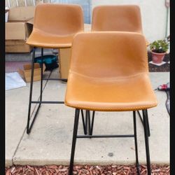New Barstools Set  Of  3