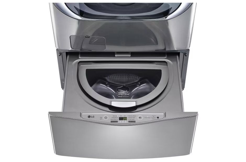 LG Sidekick 27-in Graphite Steel Pedestal Washer  WD100CV  NEW