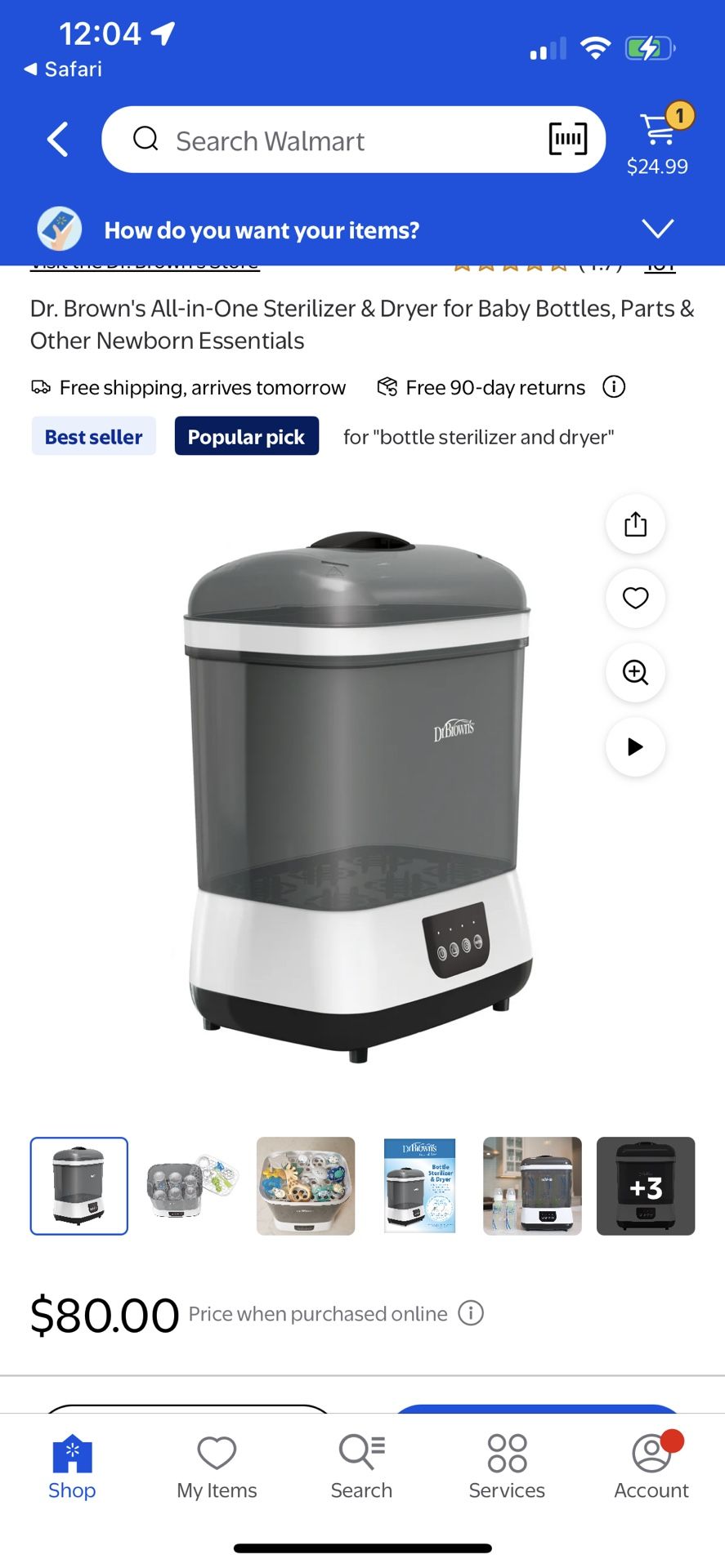 Dr Browns Bottle Sterilizer And Dryer