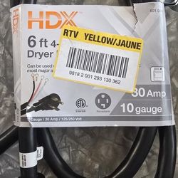 Dryer Power Cord