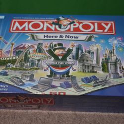 Monopoly 2006 Here & Now Edition America Has Voted Board Game New/Seal in