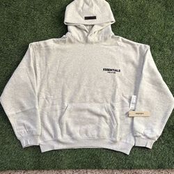 light oat essentials hoodies