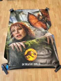 Jurassic World Dominion Bus Promo Poster