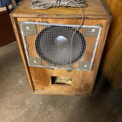 Vintage 14” Woofer Speaker Boxes