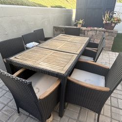 Outdoor Dining Table Set