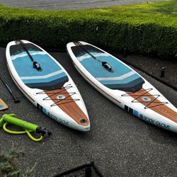 His & Hers Body Glove Performer 11 Paddle Board Boards Set