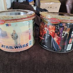 Star Wars Popcorn Tins Sealed $15 Each
