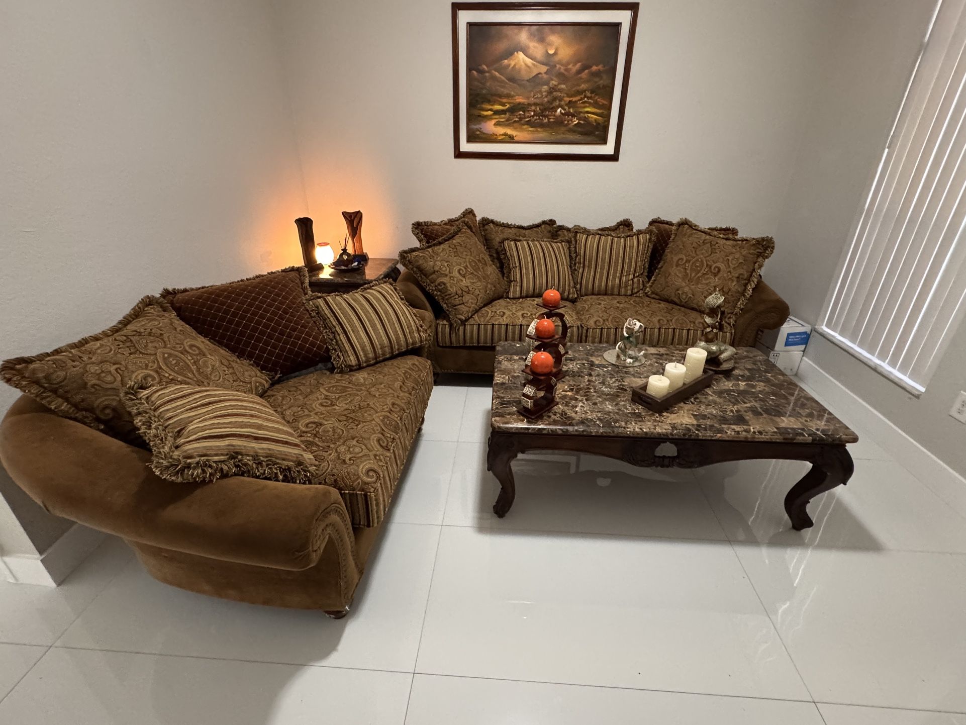 3-Piece Sofa Set – Couch, Loveseat & Chaise Lounge