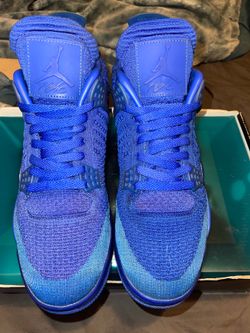 Jordan Royal Blue FlyKnit 4 size 10