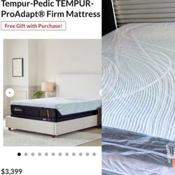 QUEEN | FIRM | Tempur-Pedic 12’ TEMPUR-ProAdapt® Firm Mattress ❗️Please Click To View Description