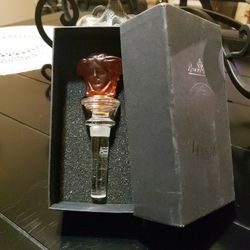 Versace Bottle Stopper / Crystal Discontinued