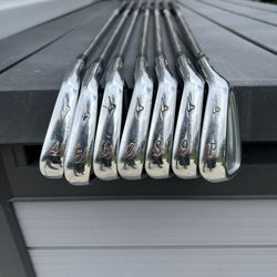 Mizuno MP-57 Iron Set 4-PW Project X 5.5 Regular Flex Right Handed